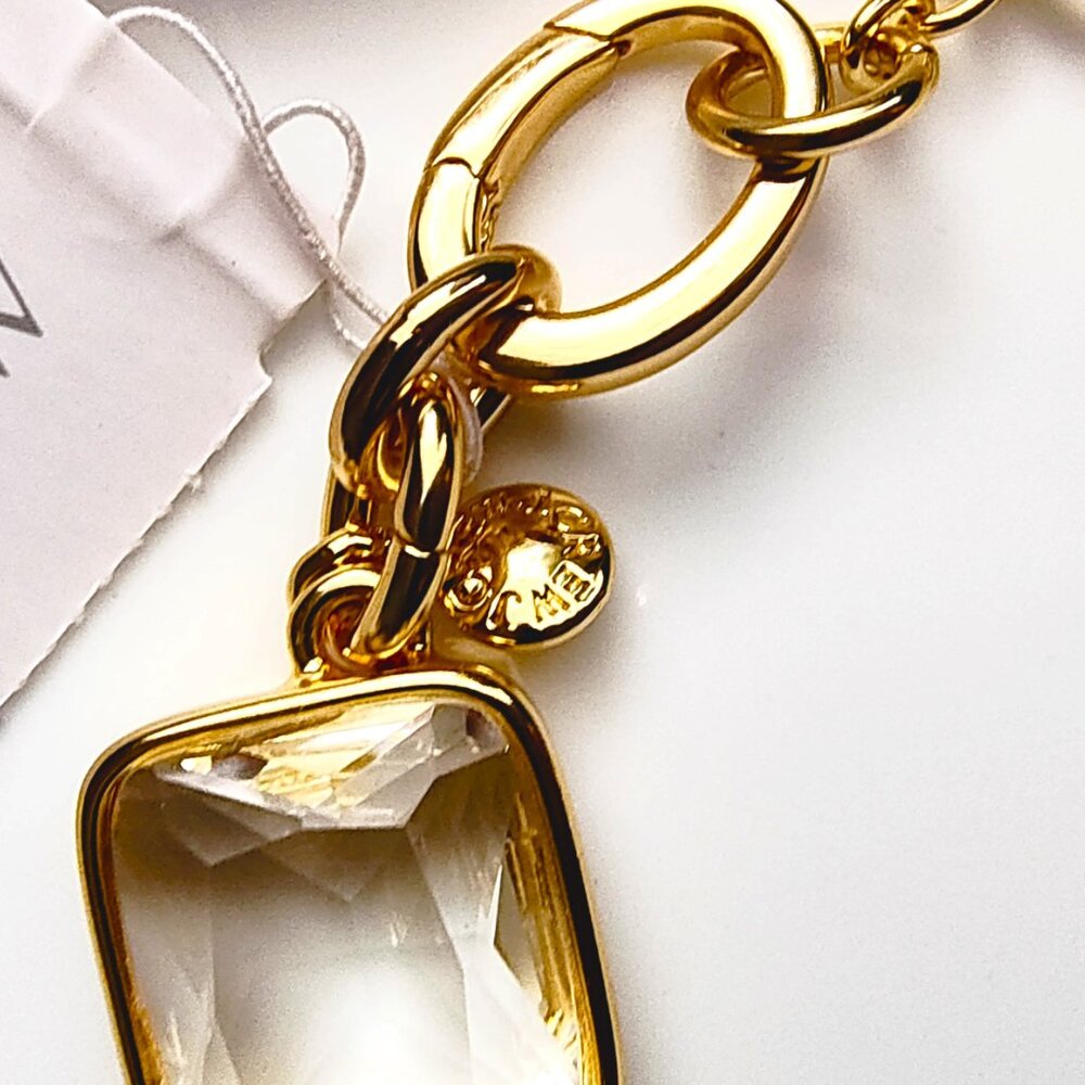 Last One NWT J.CREW Faceted Crystal Statement Necklace - Picture 12 of 15